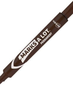 Brown Avery® Marks-A-Lot Desk-Style Permanent Markers - Large