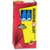 Blue Avery® Large Desk-Style Permanent Markers