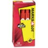 Red Avery® Large Desk-Style Permanent Markers
