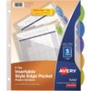 Avery® Insertble Style Edge Plastic Pocket Dividers