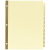Avery® Laminated Dividers - Gold Reinforced