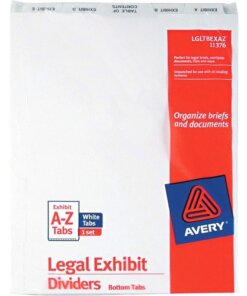 Avery® Premium Collated Legal Exhibit Dividers with Table of Contents Tab - Avery Style