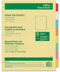 Avery® Office Essentials Insertable Dividers