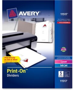 Avery® Customizable Print-On Dividers