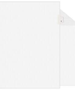 Avery® Individual Legal Exhibit Dividers - Avery Style - Unpunched