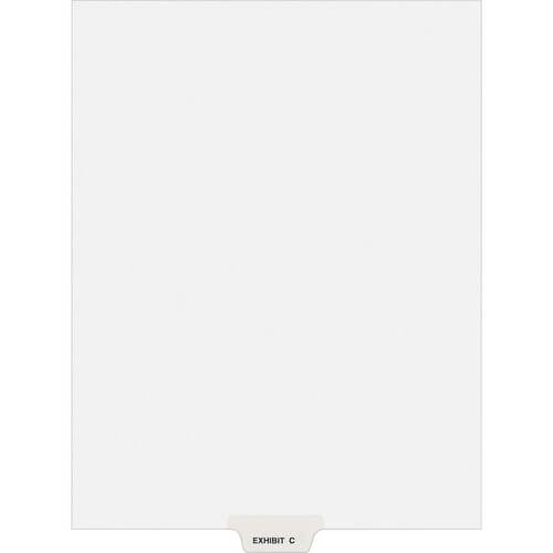 Avery® Individual Legal Exhibit Dividers - Avery Style - Unpunched