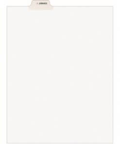 Avery® Individual Bottom Tab Legal Dividers