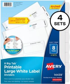 Avery® Big Tab Tab Divider
