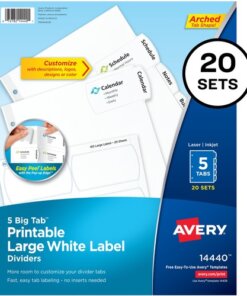 Avery® Big Tab Tab Divider