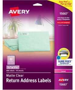 Avery® Easy Peel Return Address Labels