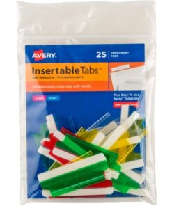 Avery® Index Tabs with Printable Inserts