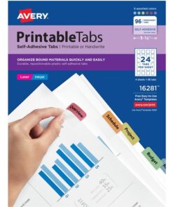 Avery® Printable Repositionable Tabs