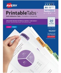 Avery® Printable Repositionable Tabs