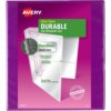 Purple Avery® Durable View 3 Ring Binder