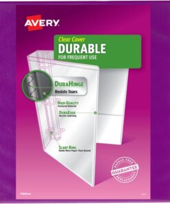 Purple Avery® Durable View 3 Ring Binder