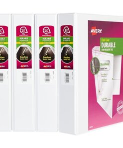 Avery® Durable View 3 Ring Binder 4 pack