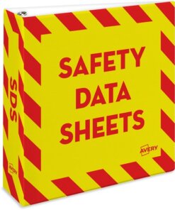 Avery® 3" Heavy-Duty Industrial SDS Binder - One-Touch Rings