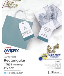 Avery® Printable Tags with String