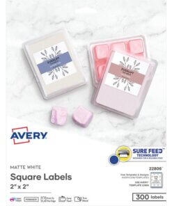 Avery® Easy Peel Sure Feed Labels - Print-to-the-Edge