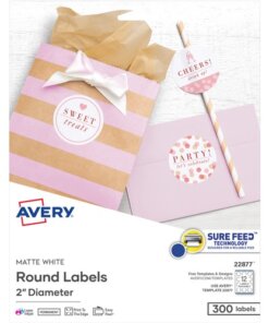 Avery® Easy Peel Labels -Sure Feed - Print-to-the-Edge