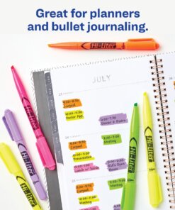 Avery® Pen-Style Fluorescent Highlighters