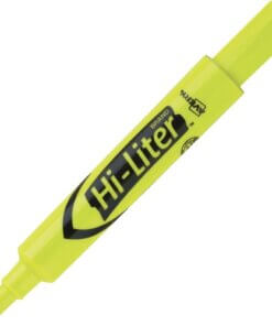 Avery® Desk-Style, Fluorescent Yellow, 1 Count (24000)