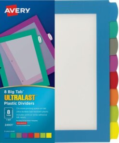 Avery® Ultralast Big Tab Plastic Dividers