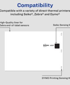 Avery® 4x6 Thermal Print Label Rolls Bulk Pac