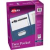 Dark Blue Avery® Letter Pocket Folder