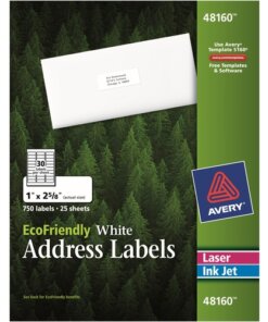 Avery® EcoFriendly Address Labels
