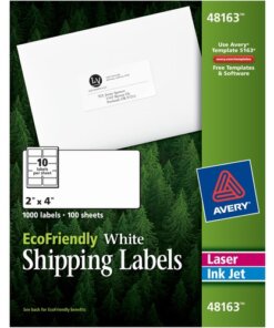 Avery® EcoFriendly Shipping Label