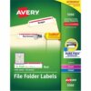 Avery® TrueBlock File Folder Labels