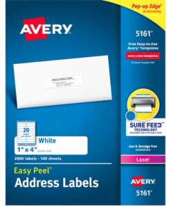 Avery® Easy Peel® Address Labels with Sure Feed™ Technology