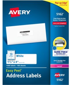Avery® Easy Peel Mailing Laser Labels
