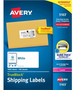 Avery® Easy Peel White Shipping Labels