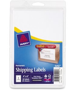 Avery® TrueBlock Permanent Shipping Labels