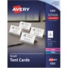 Avery® Place Cards, Two-Sided Printing