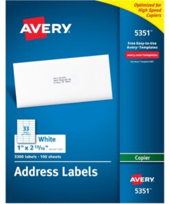 Avery® Copier Address Labels