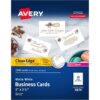 Avery® Clean Edge Business Cards