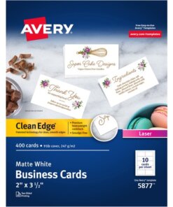 Avery® Clean Edge Business Cards
