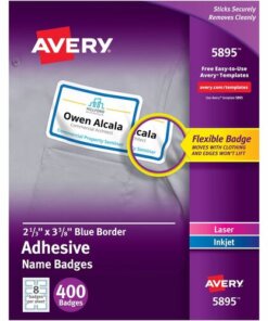 Avery® Adhesive Name Badges