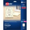 Avery® Postcards, Ivory, Two-Sided