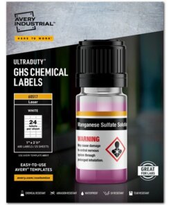 Avery® UltraDuty Chemical Label