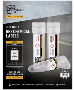 Avery® UltraDuty Chemical Label