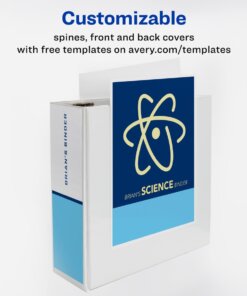 Avery® Heavy-Duty View White 4" Binder (79104)