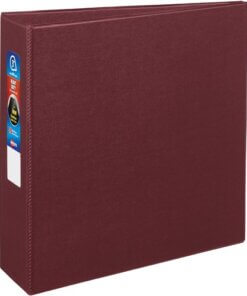 Avery® Heavy-Duty Maroon 3" Binder (79363)