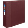Avery® Heavy-Duty Maroon 4" Binder (79364)