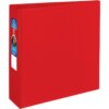 Avery® Heavy-Duty Red 3" Binder (79583)