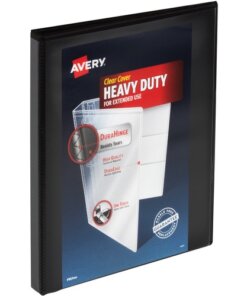 Avery® Heavy-Duty View Binders, 0.5" Slant Rings
