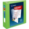 Avery® Heavy-Duty View Chartreuse 3" Binder (79779)